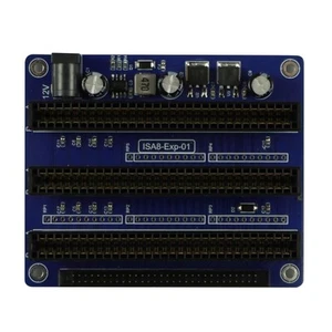 ISA8-Epx-01 ISA Expansion Card Proprietary Bus Sound Card Port Book8088 Hand386 - Afbeelding 1 van 6