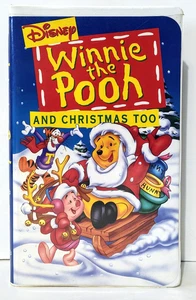 Winnie the Pooh and Christmas Too  - VHS - Walt Disney Home Video - 1997 - Picture 1 of 6