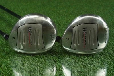 JUEGO DE MADERAS DE GOLF WARRIOR PERSONALIZADAS 5W,7W HARRISON LONG DRIVE GRAFITO DIESTRO 21°, 24° Foto 1 de 4