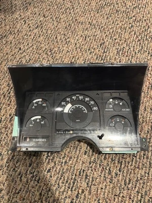 ¡¡Camioneta Chevy GMC 88-91 probada 50 k!! Cuadro de instrumentos C/K 1500 C2500 C3500 OEM Foto 1 de 4