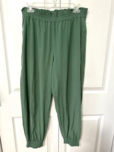 Athleta Savannah Jogger Pants Vineyard Green Size 8 P Petite - Picture 1 of 8