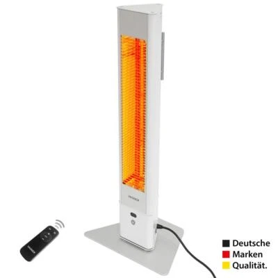VASNER HeatTower Standheizstrahler Terrasse Heizstrahler Infrarot IP65 2500 W