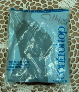 Vintage SILKIES CONTROL TOP Strumpfhose ~ 070502 QUEEN XL Beige Honig ~ Made in USA  - Bild 1 von 7