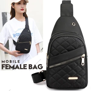 Waterproof Cross Body Bag Ladies Handbag Shoulder Bag Womens Purse Travel Sports - Picture 1 of 6