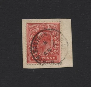 1902 1d KEVII EXCELENTE CDS ""North Eastern T.p.o Up""." SG 219 - Imagen 1 de 1