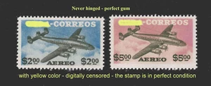 1955 LOCKHEED CONSTELATION AIRLINES - PERFECT GUM SCT.C120-C121 MI.465-466 - Picture 1 of 1