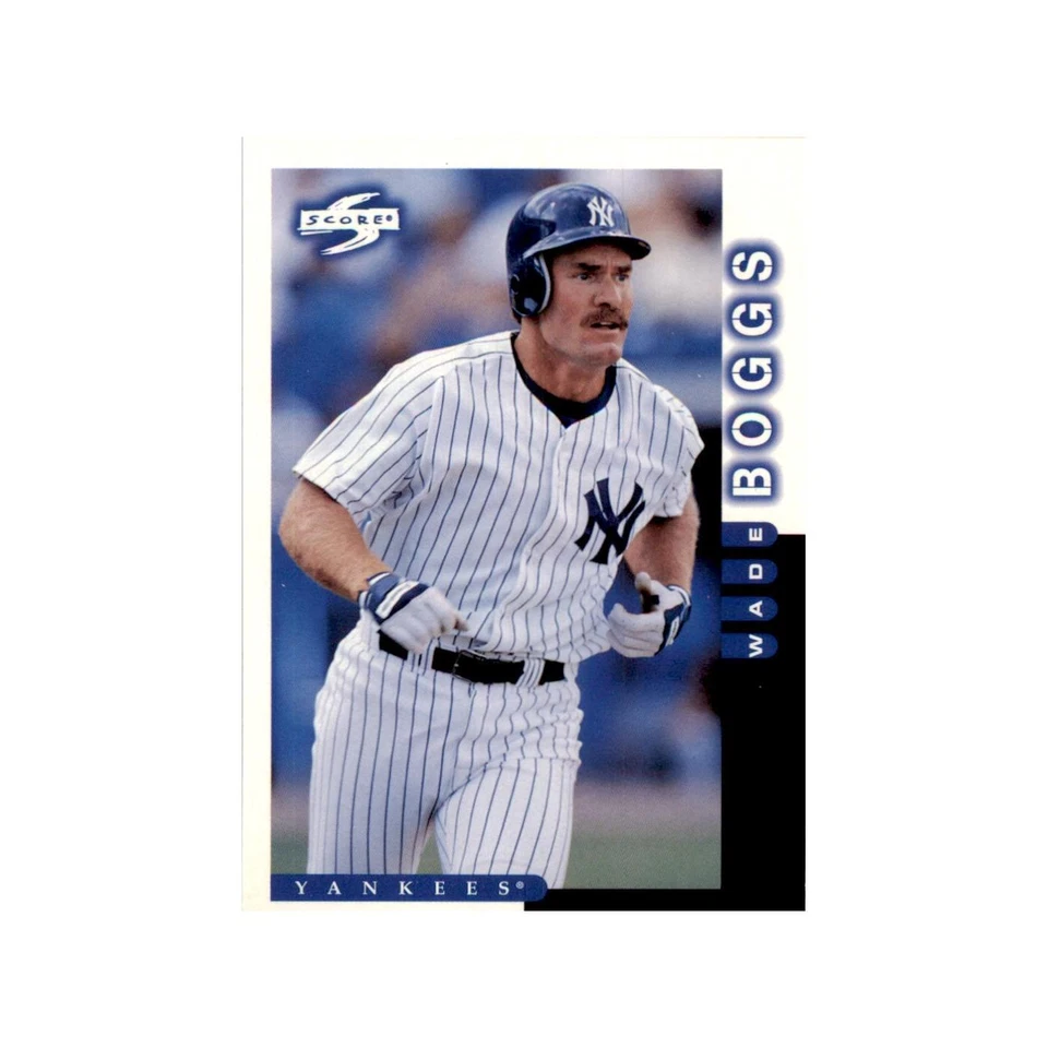 1998 Score Wade Boggs Baseball Cards #221 - Image 1 of 3