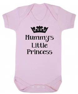 Mummys Little Princess Pink Soft 100% Cotton Bodysuit New Baby Daughter Present - Picture 1 of 1