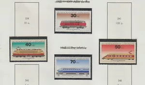 Alemania Federal Trenes Ferrocarriles Serie del año 1975 (GL-699) - Imagen 1 de 1