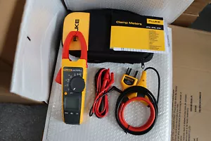 FLUKE 376 True RMS AC/DC Clamp Meter with Iflex Cable, Leads and case - Picture 1 of 8