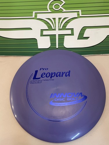 FLY GREEN DISC GOLF RARE INNOVA PRO LEOPARD UNDERSTABLE FAIRWAY DRIVER ...