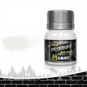 Pinturas AMMO de MIG DIO - CEPILLO SECO blanco - Imagen 1 de 1