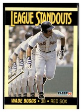 1990 Fleer #5 Wade Boggs League Standouts nr mint/mint