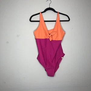 Summersalt Badeanzug Damen 10 rosa Colorblock Jetsetter Einteiler UPF 50+ - Bild 1 von 8