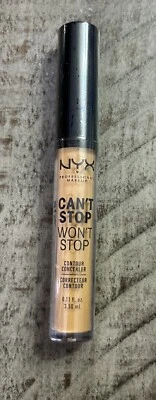 Nyx Can't Stop Won't Stop 24Hr Contour Concealer CSWSC14 Golden Honey Matte - Image 1 of 4