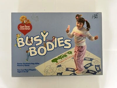 Care Bear Cousins BUSY BODIES Hop Alike Memory Game Parker Brothers 1985 - Image 1 of 4