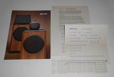 Folleto e instrucciones 801 vintage años 80 historia de la música Inglaterra Foto 1 de 4