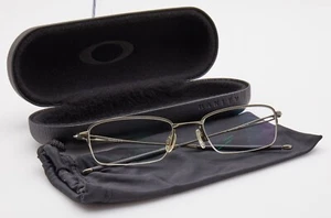 Oakley Spoke 0.5 OX3144-0253 Pewter Brown Halbrand Brille Brillengestell - Bild 1 von 9