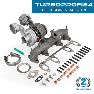 Turbolader VW T5 1.9 TDI 62 75Kw 84 102PS BRR BRS mit DPF 03G253016F 54399700057 - Bild 1 von 4