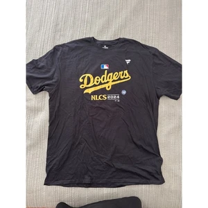 Dodgers NLCS 2024 Fanatics T-Shirt MLB Baseball Black Mens 2XL - Picture 1 of 5
