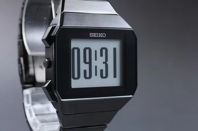[Exc+5] Reloj para hombre Seiko Brightz S771-0AD0 negro matriz de ondas de radio solar EPD Foto 1 de 4