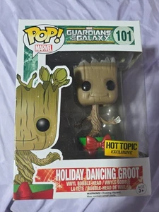 Funko Pop! Vinilo: Marvel - Groot (Vacaciones) (Metálico) - Hot Topic (Exclusivo)... - Imagen 1 de 6