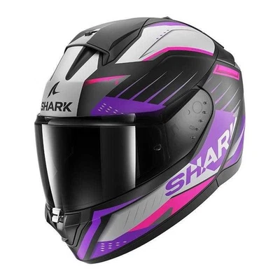 Casco integral de moto Shark RIDILL 2 BERSEK negro y morado - Imagen 1 de 4