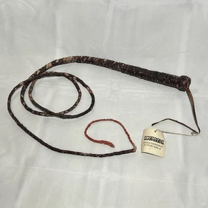 SCORPIONS - Band Promo Bull Whip from "Savage Amusement" - 1988 - Vintage RARE! - Picture 1 of 14