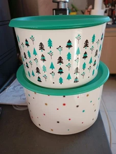 Weihnachtsdosen Tupperware Rarität Zwei Stück - Bild 1 von 2