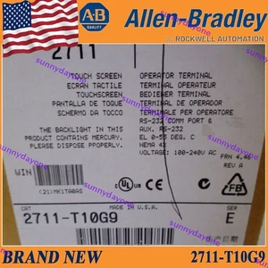 2711-T10G9 New Allen Bradley PanelView 1000 Touch 2711 T10G9 Free Shipping US AB - Picture 1 of 7