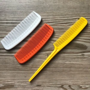 Lot 3 Tupperware Combs Yellow Hair Teaser, Orange, White Pocket Comb NEW - Picture 1 of 22