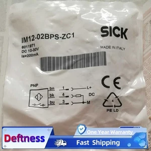 US FREE TAX  SICK IM12-02BPS-ZC1 IM1202BPSZC1 6011971 - Picture 1 of 4