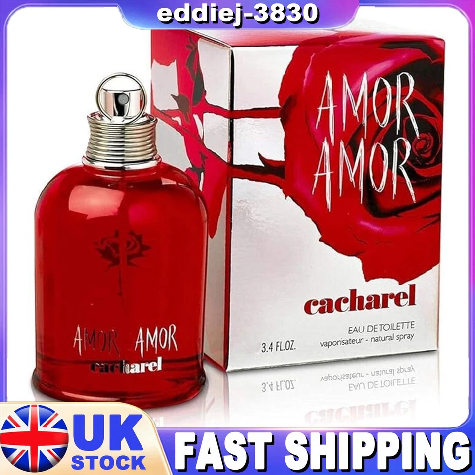 100ml  SEALED CACHAREL Amor Amor Eau de Toilette Women's Long Lasting Spray - UK - Image 1 of 4