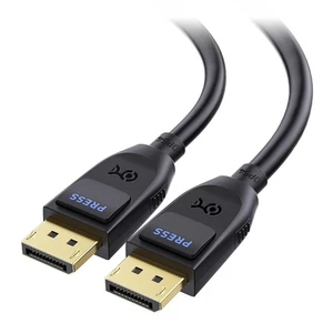 Cable Matters VESA-zertifiziertes DisplayPort 2.1 Kabel 3m 54Gbps DP54 8K 165Hz - Bild 1 von 7