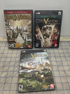 PC Spiele Sid Meier's Civilation 4 und 5 auch Civilation 5 Götter und Könige - Bild 1 von 9
