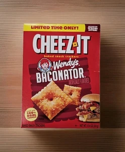 Cheez-It x Wendy's Exclusive Baconator Flavor Limited Edition Collab 12,4 Oz NEU - Bild 1 von 3
