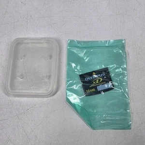 Rare NEW SEALED Olympus xD-Picture Card 16MB With Card Holder - Picture 1 of 3