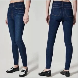 Spanx Pull On Contour Jeans Skinny Ankle Dark Wash Größe M - Bild 1 von 10