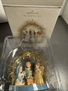 Hallmark Andenken Ornament Ein kostbares Geschenk 2008 Maria Josef Jesuskind - Bild 1 von 2