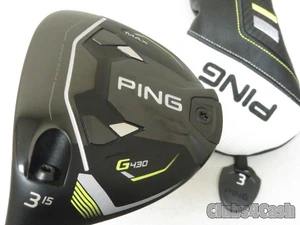 PING G430 Max Fairway 15° 3 Wood TOUR 2.0 Black 75 X-Flex +Cover LEFT LH MINT - Picture 1 of 6