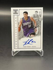 2017-18 Impeccable Mike Bibby Indelible Ink On Card Auto /99 Kings