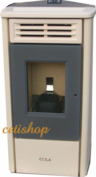STUFA A PELLET ANSELMO COLA FAST HR NEWS AVORIO 7 kw  ad aria - Immagine 1 di 1