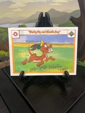 1990 Upper Deck Comic Ball Porky Pig and Charlie Dog #60