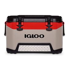 Igloo BMX 52 Quart Cooler With Cool Riser Technology Fish Ruler and Tie Down
