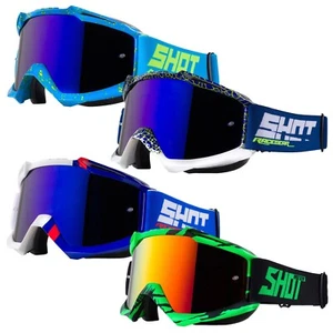 Shot Iris Motocross Goggles Shot Race Gear Iridium & Clear Lens Included - Picture 1 of 8