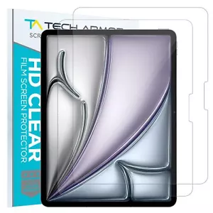 Tech Armor Matte Anti-Glare Film Screen Protector for iPad Air 11 (2024) -2 Pack - Picture 1 of 8