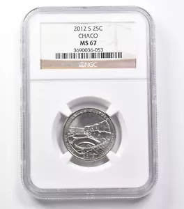 MS67 2012-S Washington Quarter Chaco Culture NGC *5463 - Picture 1 of 3
