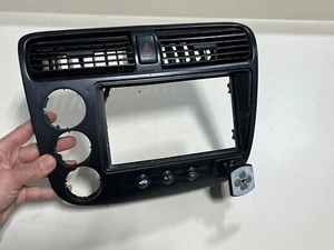 Radio control de clima para tablero central Honda Civic 2001-2005 bisel con ventilaciones de aire - Imagen 1 de 4