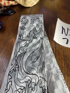 TOVOLI PINTADO A MANO DAMA VESTIDO TRAJE DISEÑADOR CORBATA ENVÍO GRATUITO NUEVO CON ETIQUETAS - Imagen 1 de 4