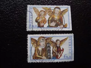 SUEDE - timbre yvert et tellier n° 2009 2010 obl (A29) stamp sweden - Foto 1 di 1